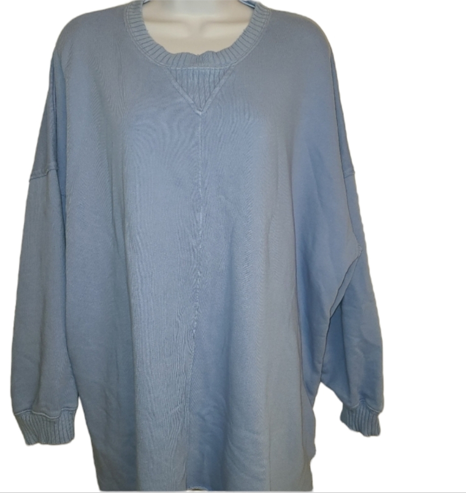 aerie Light Blue Crewneck Sweater